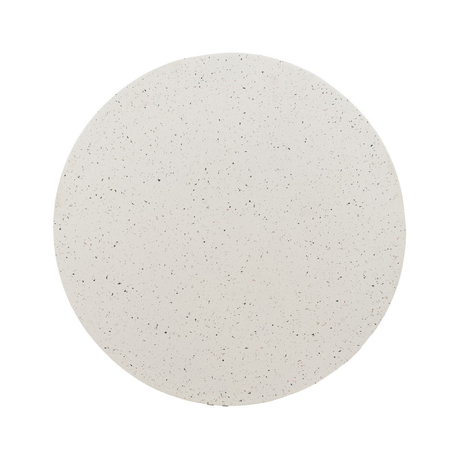 MESA CENTRO BLANCO FIBRA DE MAGNESIO 80 X 80 X 38 CM