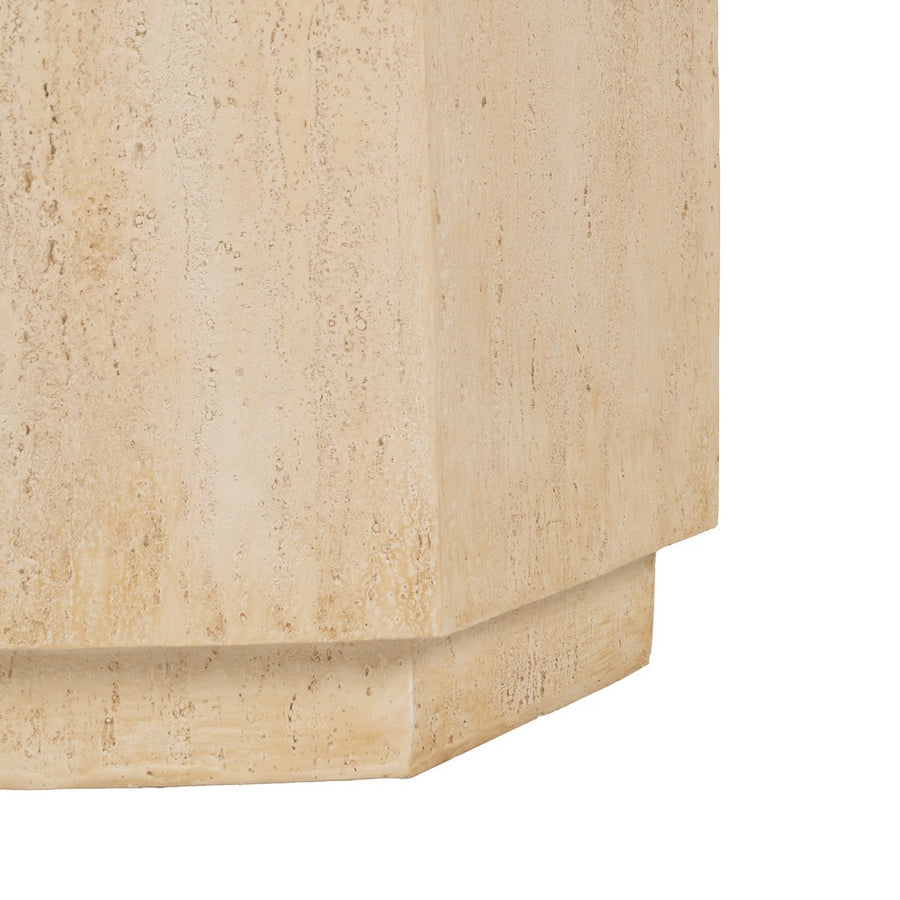 MESA AUXILIAR BEIGE MAGNESIO 41,50 X 36,50 X 46,50 CM