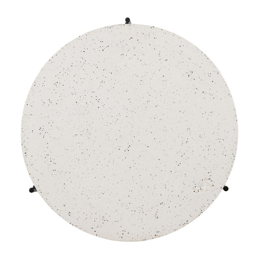 MESA CENTRO BEIGE-NEGRO MAGNESIO 68 X 68 X 44 CM