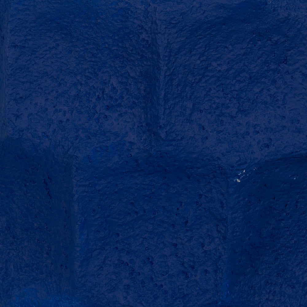 MACETERO AZUL OSCURO RESINA DECORACIÓN 47 X 47 X 72,50 CM