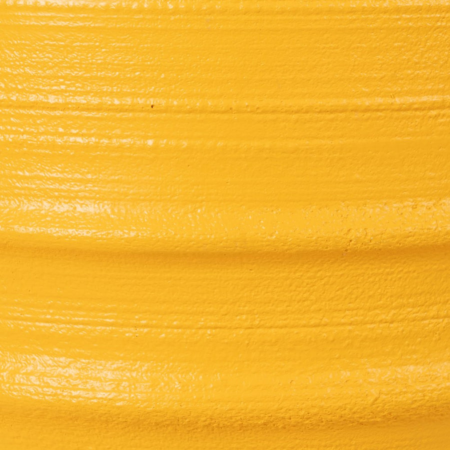 MACETERO AMARILLO RESINA DECORACIÓN 49,30 X 49,30 X 51 CM