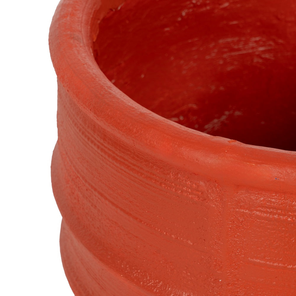 TERRACOTTA RESIN PLANTER DECORATION 49.30 X 49.30 X 51 CM