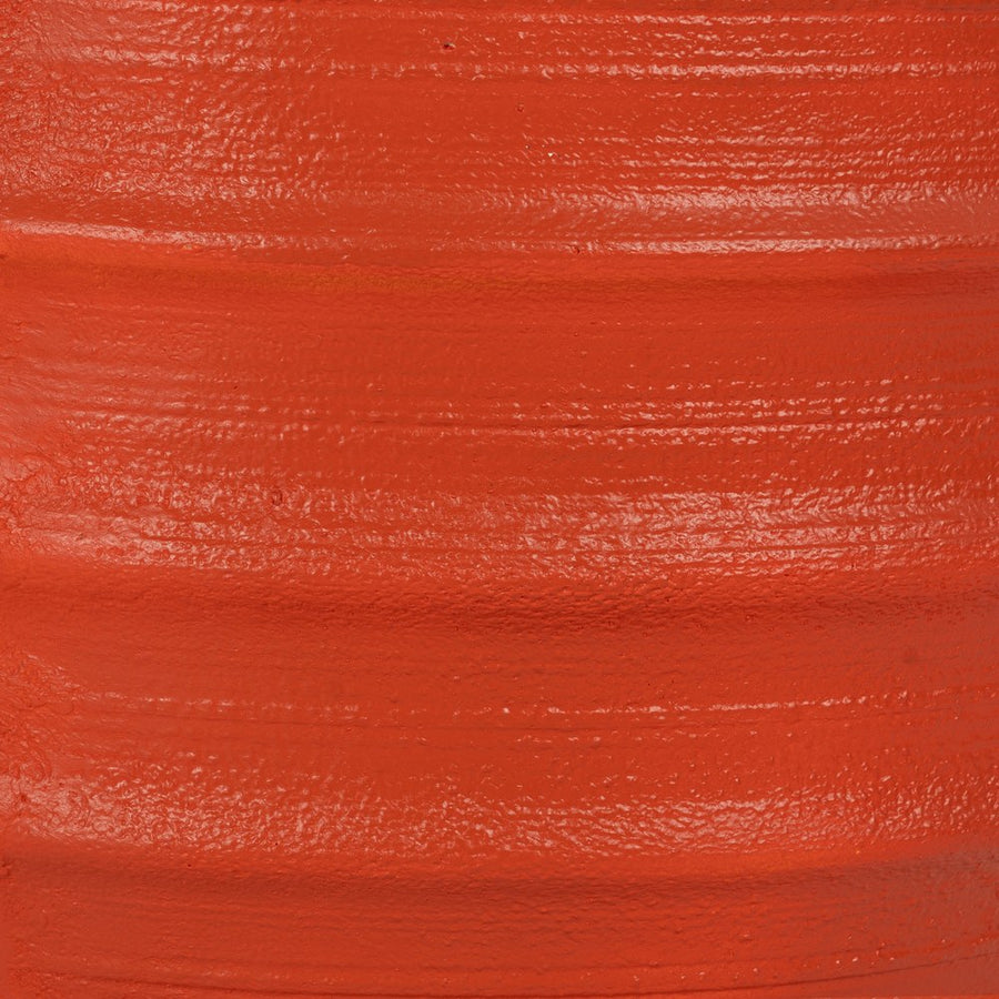 MACETERO TERRACOTA RESINA DECORACIÓN 49,30 X 49,30 X 51 CM