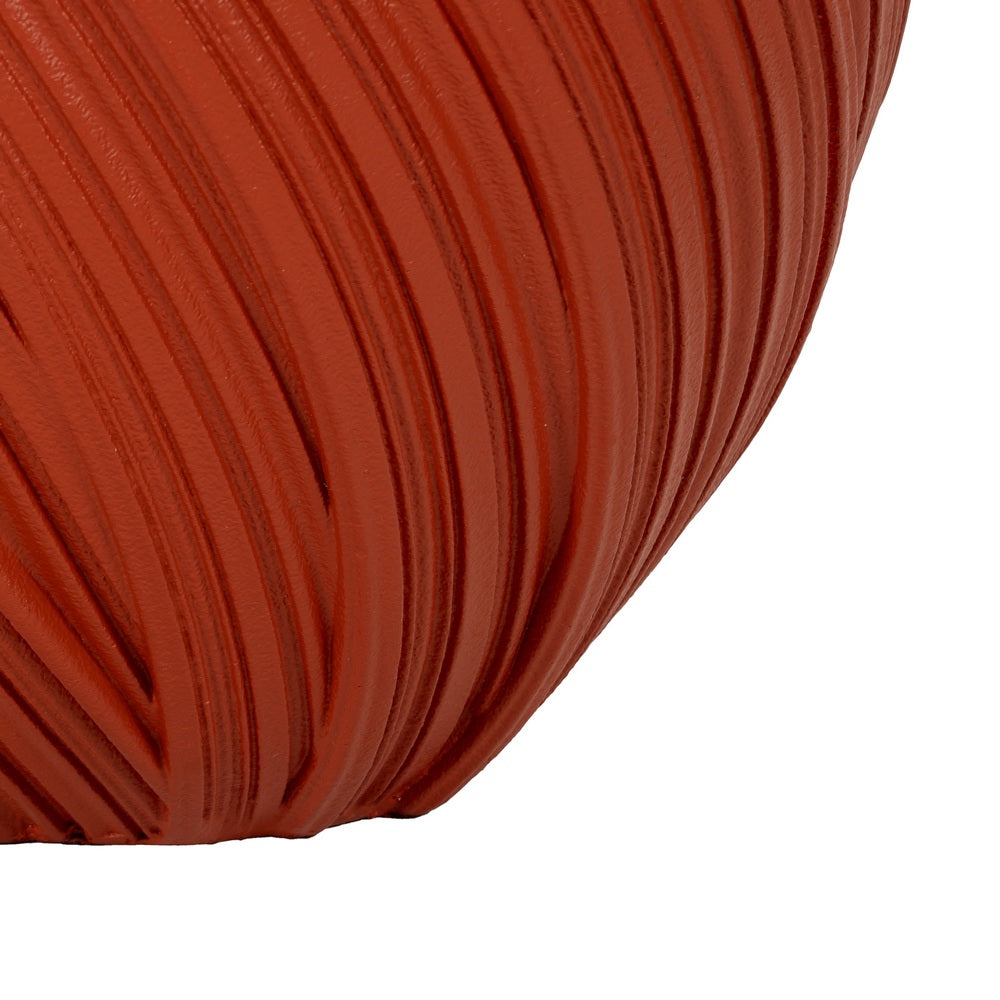 JARRÓN TERRACOTA RESINA DECORACIÓN 45,30 X 45,30 X 51 CM