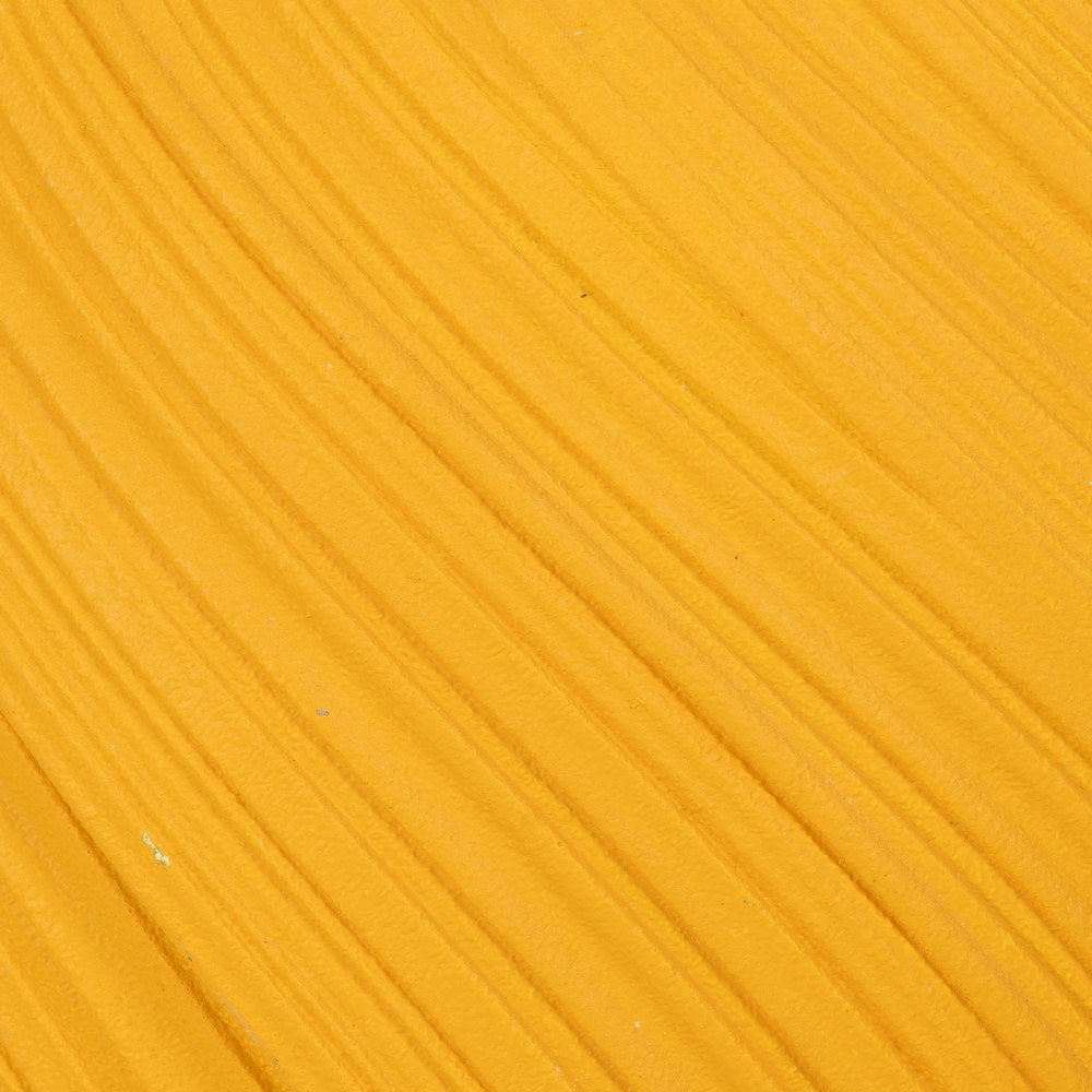 YELLOW RESIN VASE DECORATION 45.30 X 45.30 X 51 CM