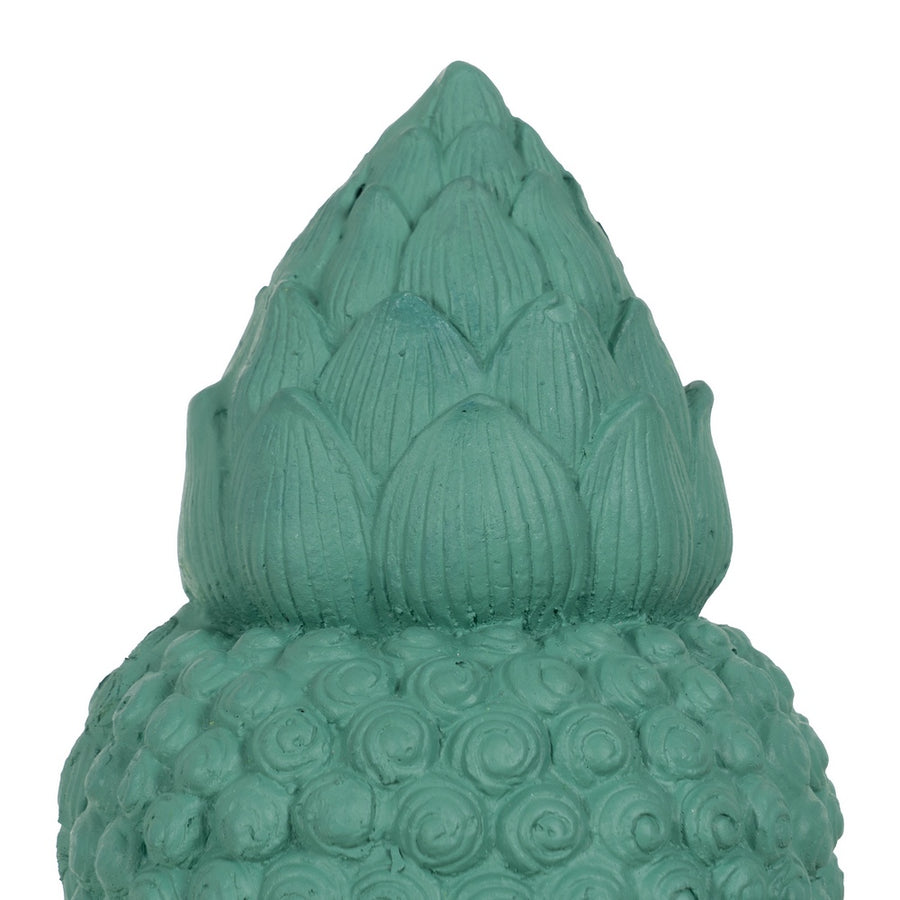 ESCULTURA BUDA TURQUESA RESINA 56 X 42 X 88 CM
