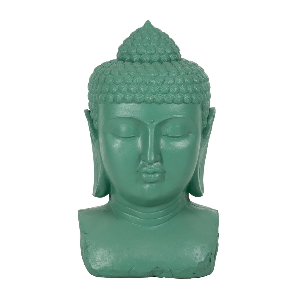 ESCULTURA BUDA TURQUESA RESINA 60,50 X 56 X 108 CM