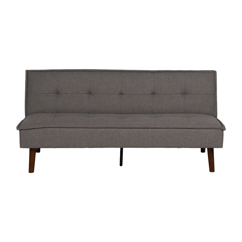 SOF�-CAMA GRIS METAL-MADERA SAL�N 181 X 102 X 85 CM