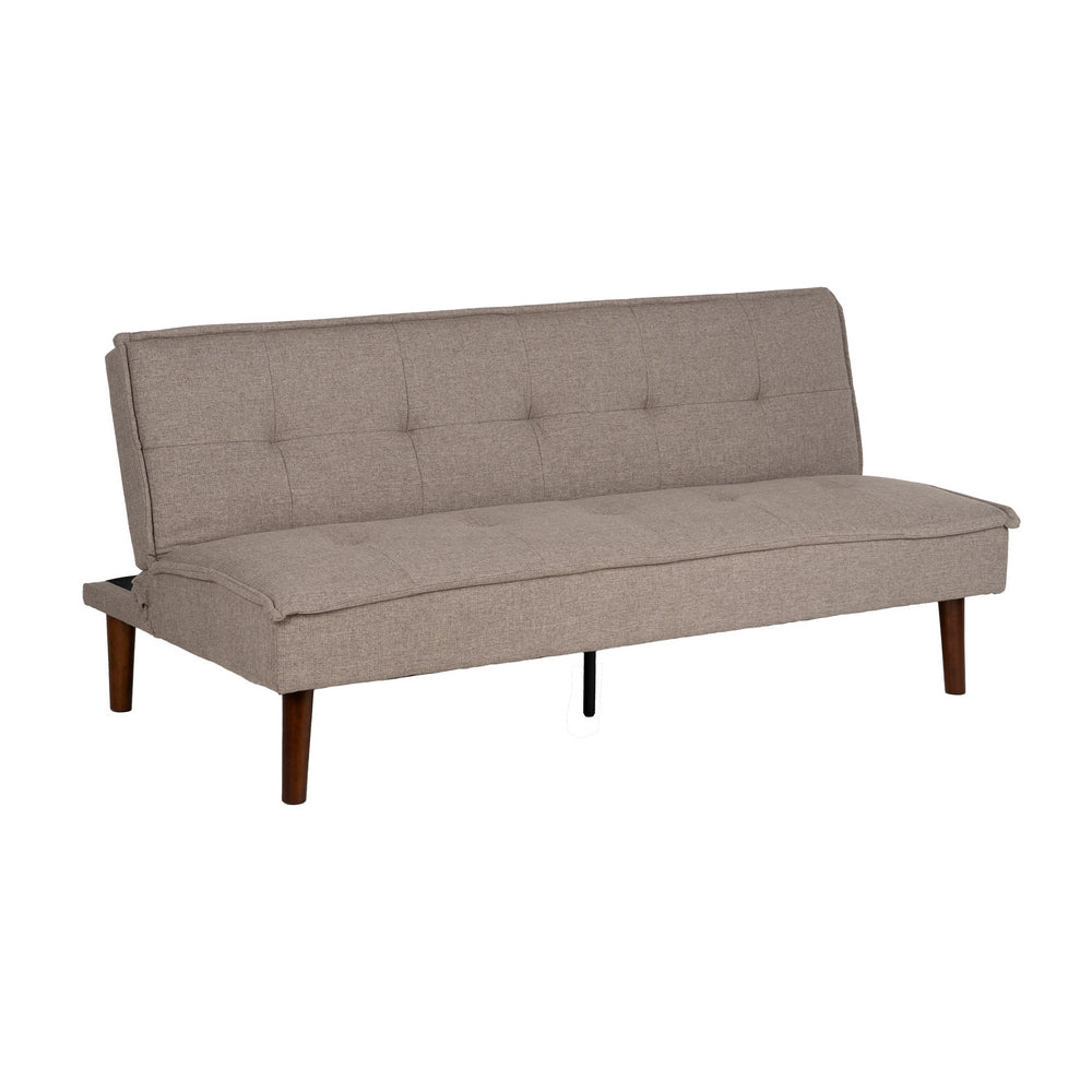 SOF�-CAMA BEIGE METAL-MADERA SAL�N 181 X 88 X 85,50 CM