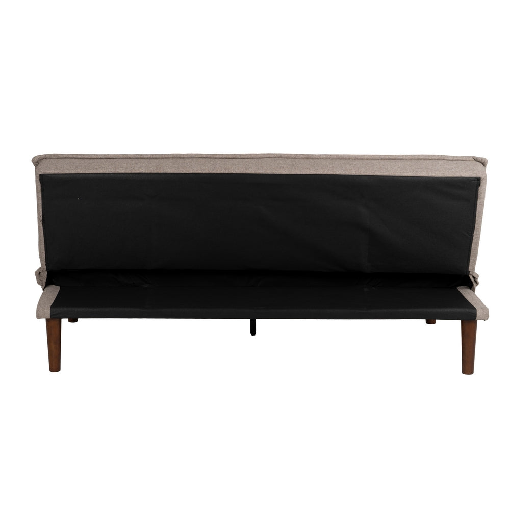 SOF�-CAMA BEIGE METAL-MADERA SAL�N 181 X 88 X 85,50 CM