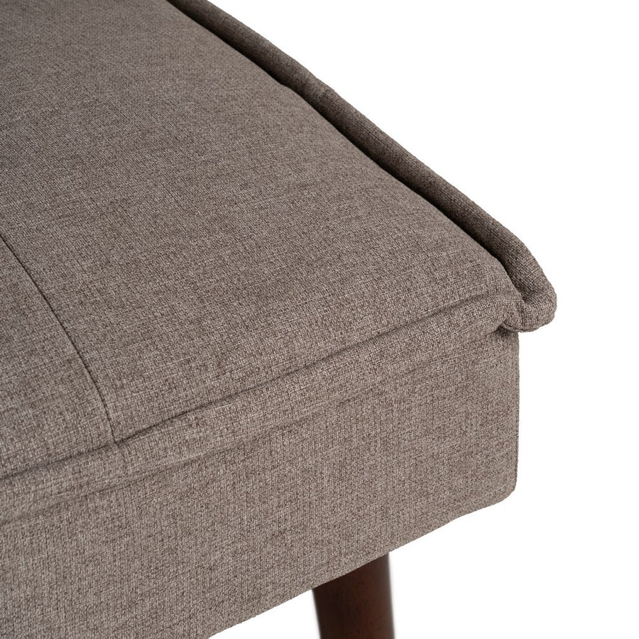 SOFÁ-CAMA BEIGE METAL-MADERA SALÓN 181 X 88 X 85,50 CM