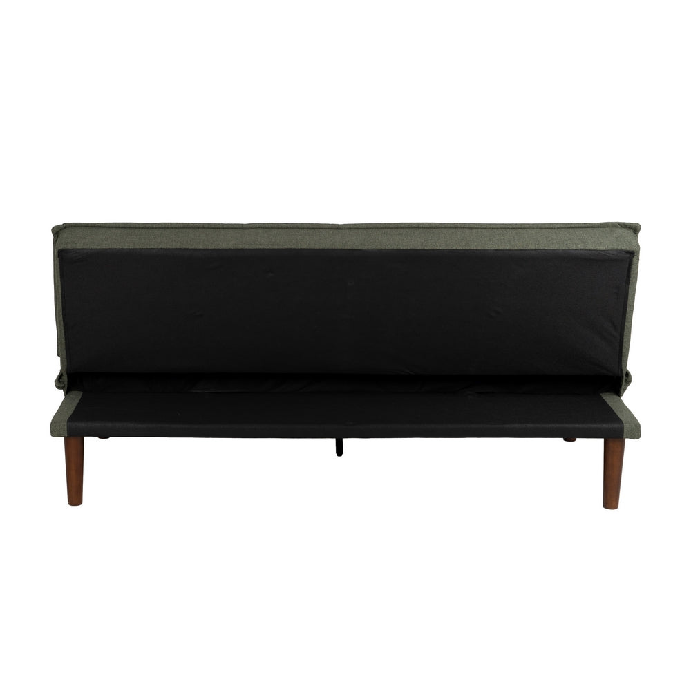 SOF�-CAMA VERDE METAL-MADERA SAL�N 181 X 88 X 85,50 CM