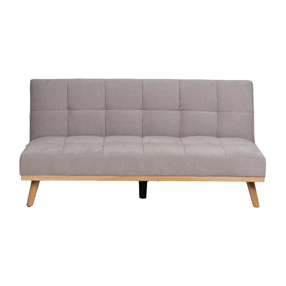 SOF�-CAMA GRIS METAL-MADERA SAL�N 178 X 94 X 86 CM