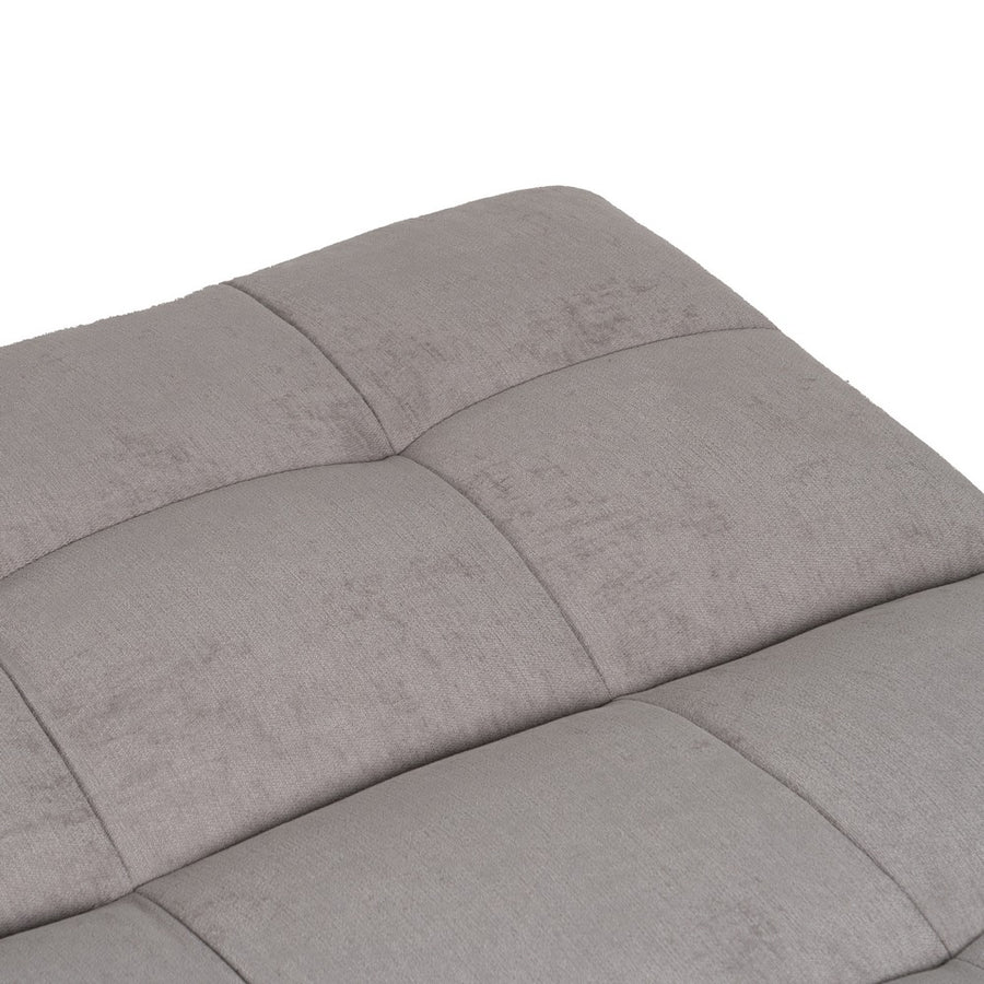 SOFÁ-CAMA GRIS METAL-MADERA SALÓN 178 X 94 X 86 CM
