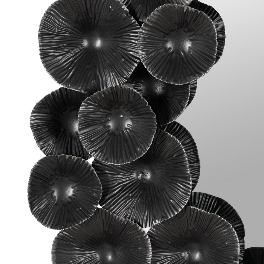 ESPEJO ACERO METAL-CRISTAL DECORACIÓN 103 X 7 X 103 CM