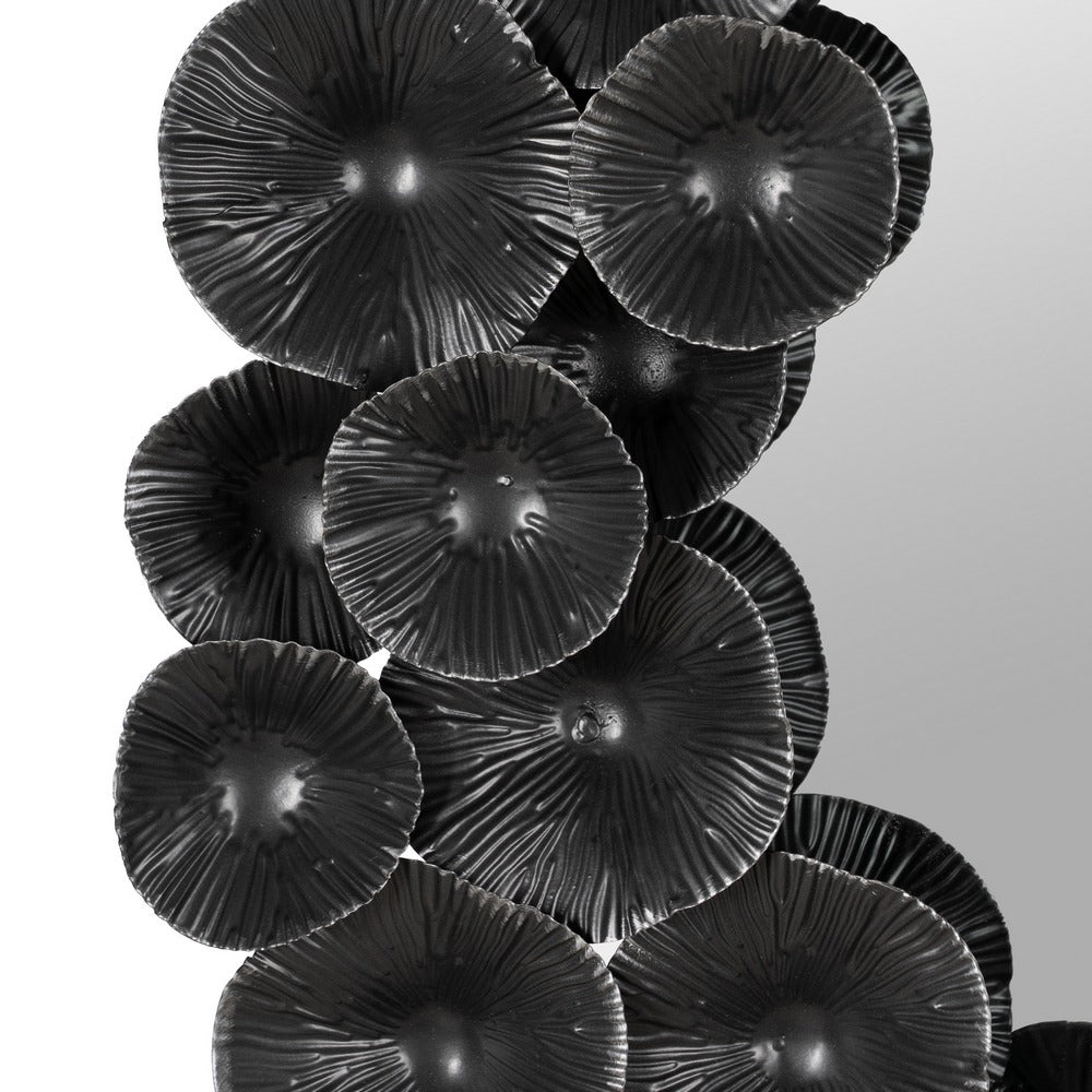 STEEL METAL-GLASS DECORATIVE MIRROR 103 X 7 X 103 CM