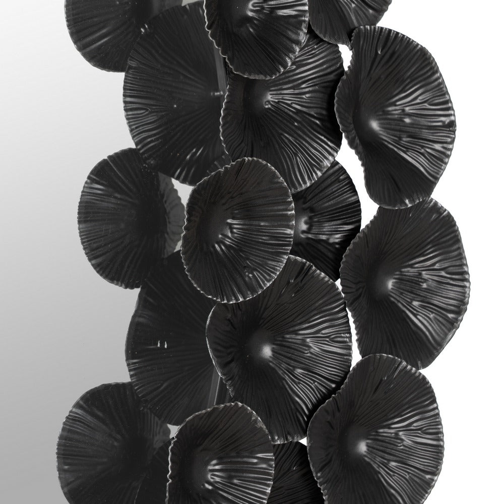 STEEL METAL-GLASS DECORATIVE MIRROR 103 X 7 X 103 CM