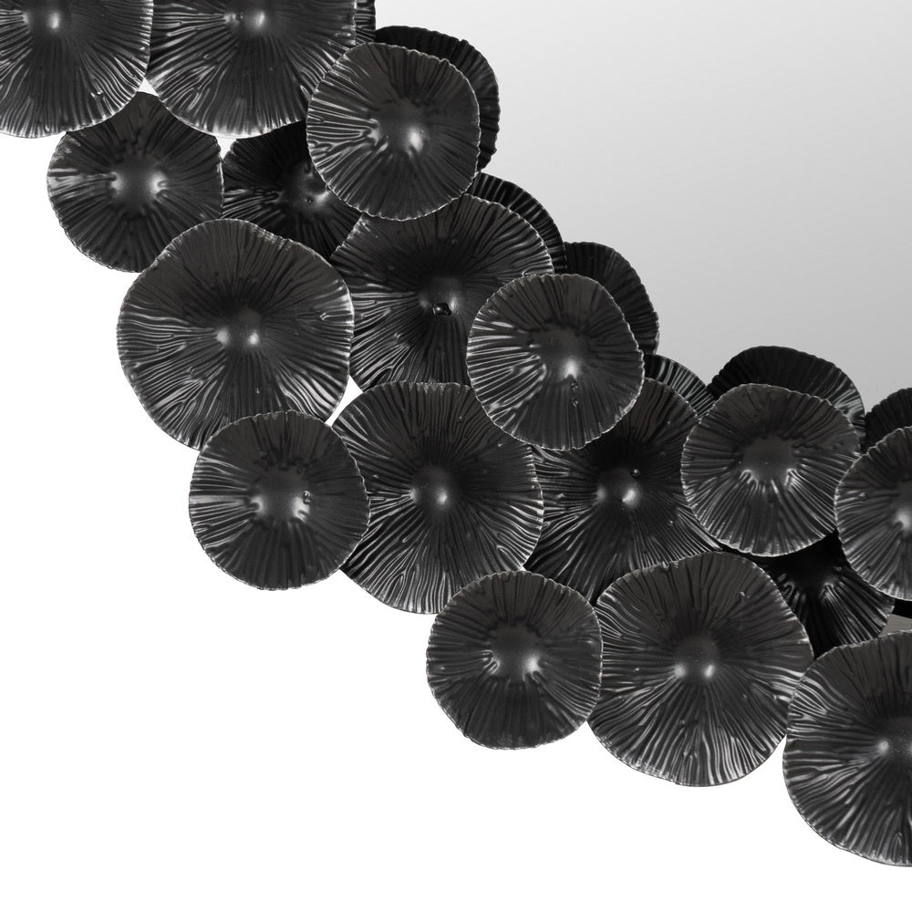 STEEL METAL-GLASS DECORATIVE MIRROR 103 X 7 X 103 CM