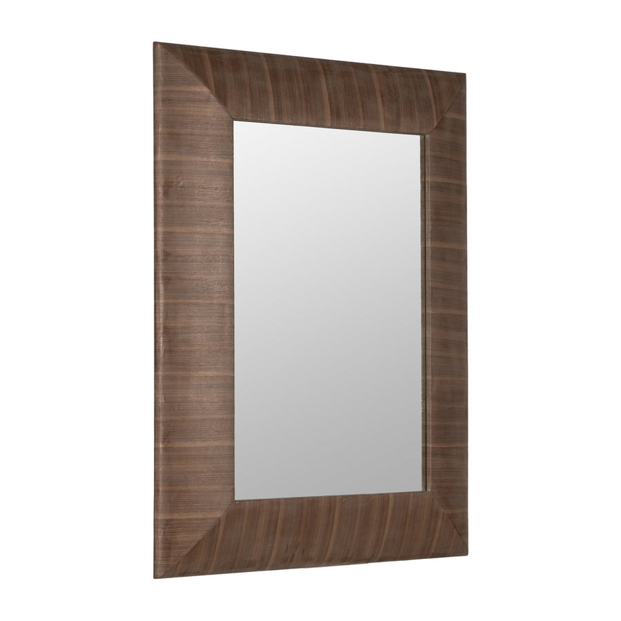 NATURAL WOOD / GLASS MIRROR 96 X 7.50 X 127 CM