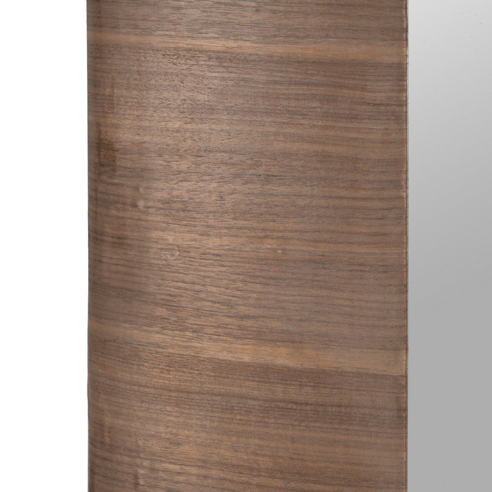 ESPEJO NATURAL MADERA / CRISTAL 96 X 7,50 X 127 CM