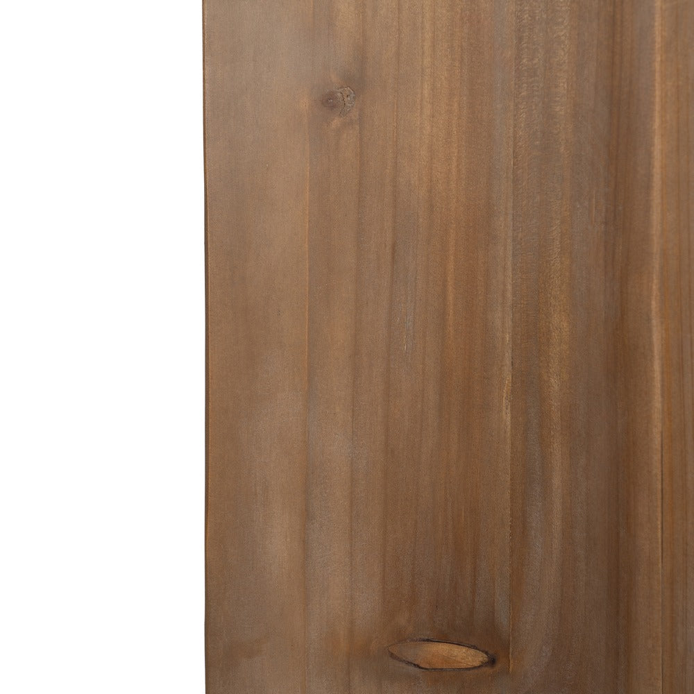 ESPEJO NATURAL MADERA / CRISTAL 110 X 7,50 X 185 CM