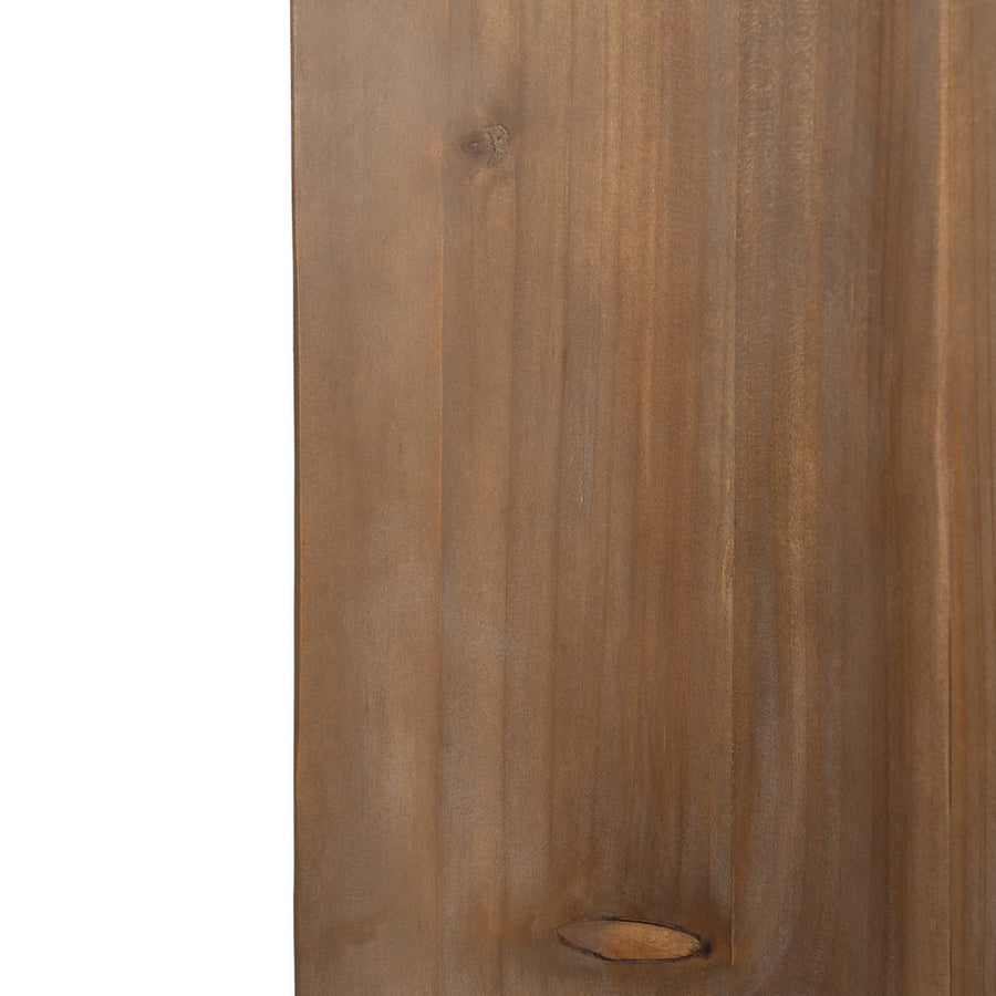 ESPEJO NATURAL MADERA / CRISTAL 110 X 7,50 X 185 CM