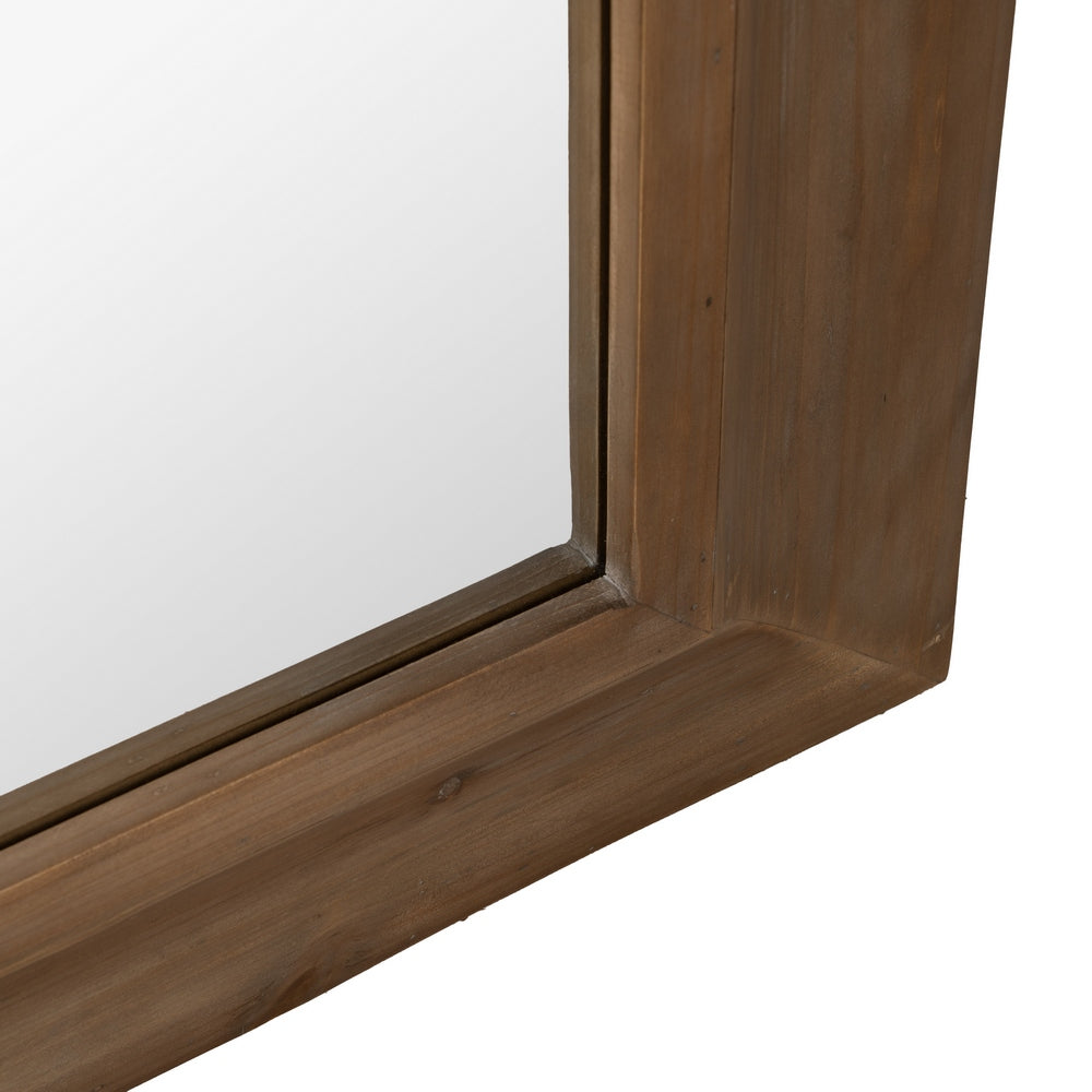 ESPEJO NATURAL MADERA / CRISTAL 110 X 7,50 X 185 CM