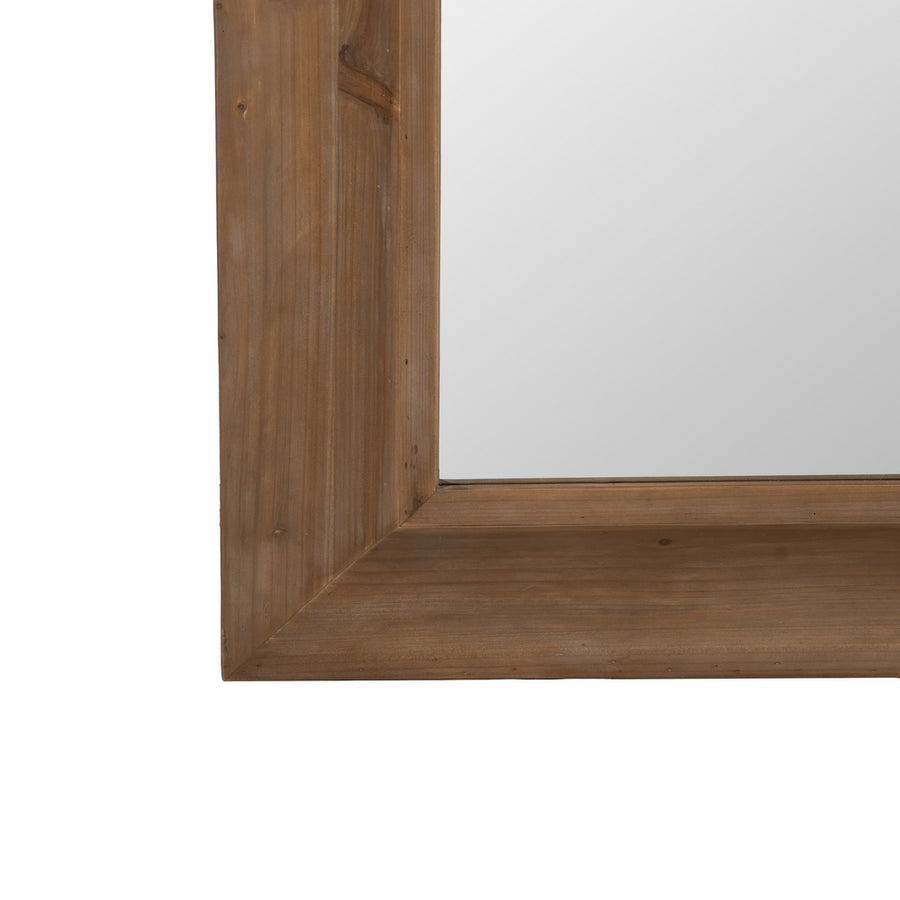 ESPEJO NATURAL MADERA / CRISTAL 110 X 7,50 X 185 CM