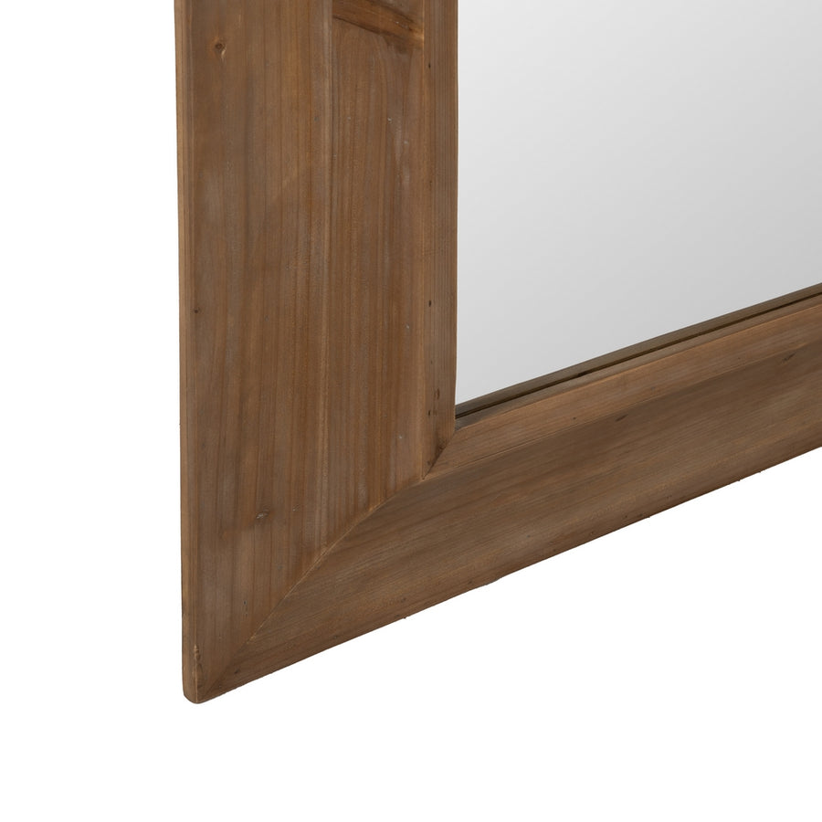 ESPEJO NATURAL MADERA / CRISTAL 110 X 7,50 X 185 CM