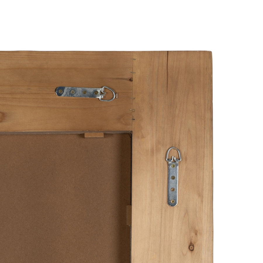 ESPEJO NATURAL MADERA / CRISTAL 110 X 7,50 X 185 CM