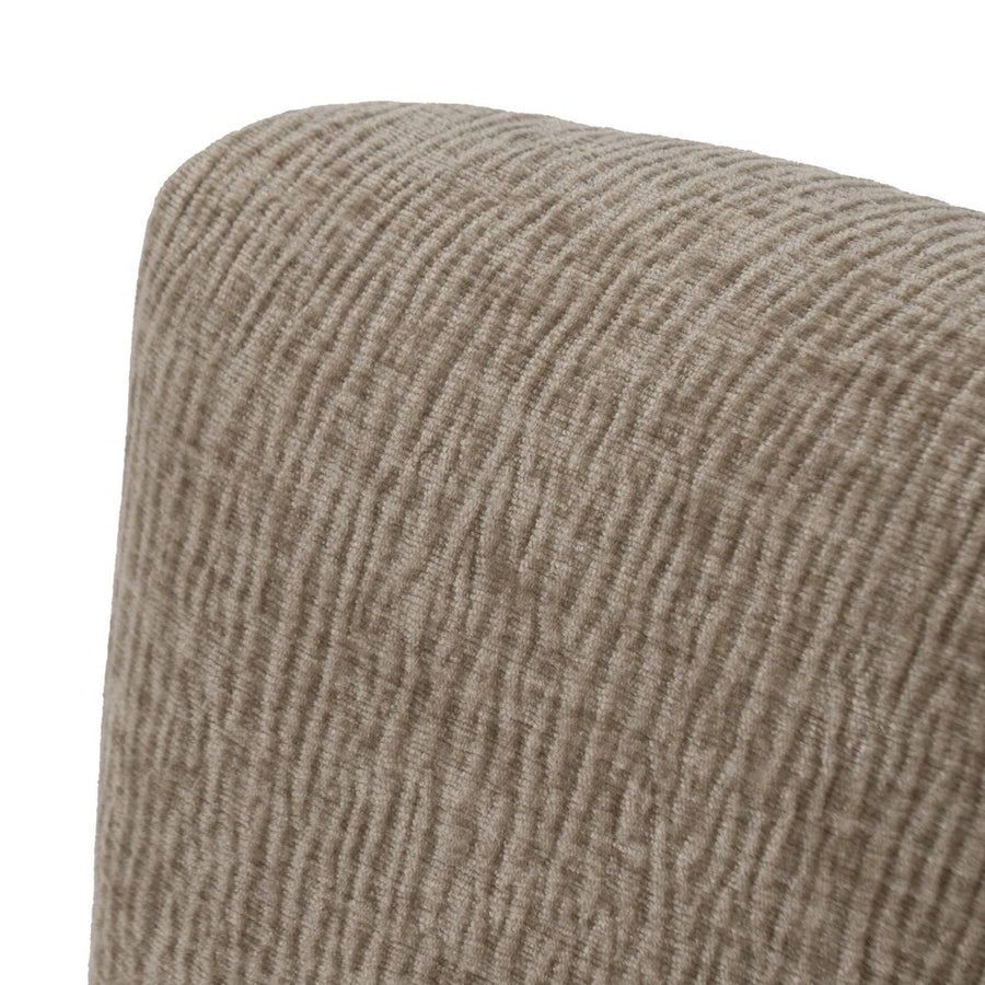 SILLÓN BEIGE TEJIDO-MADERA SALÓN 55 X 63 X 76 CM