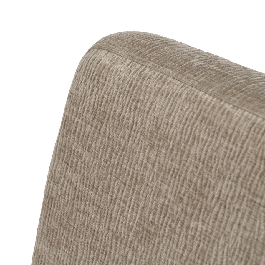 SILLÓN BEIGE TEJIDO-MADERA SALÓN 74 X 76 X 85 CM