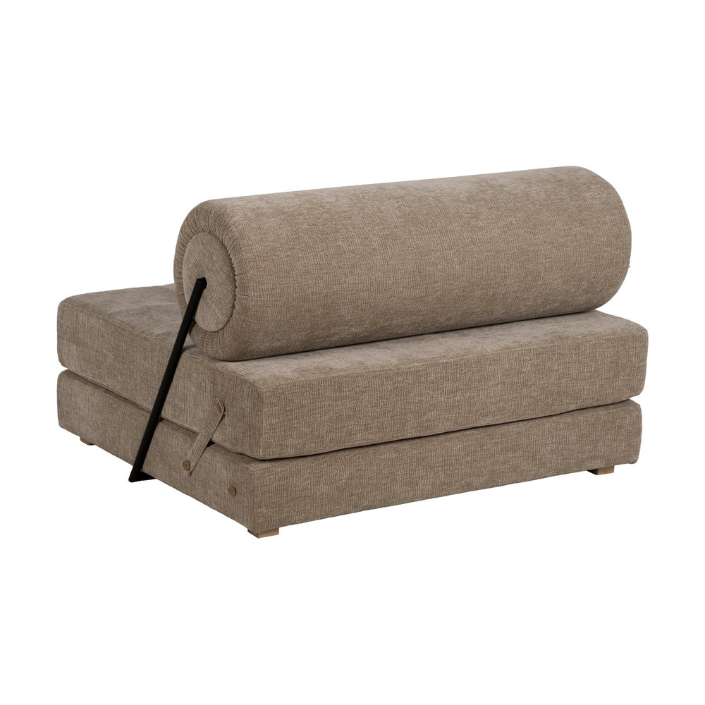 SOF� BEIGE TEJIDO-MADERA SAL�N 89 X 101 X 71 CM