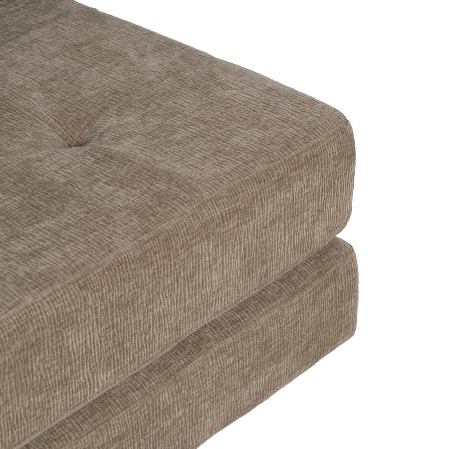 SOFÁ BEIGE TEJIDO-MADERA SALÓN 89 X 101 X 71 CM
