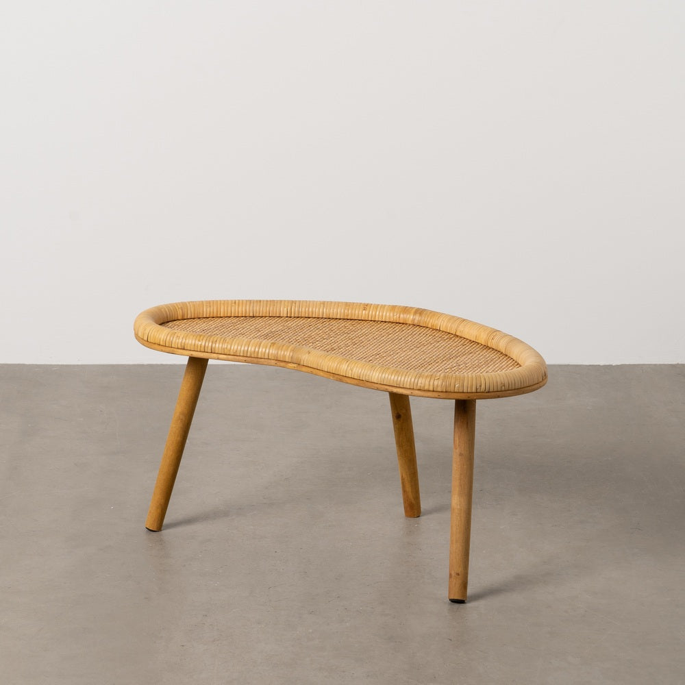 MESA CENTRO NATURAL RATÁN SALÓN 77 X 41 X 37 CM