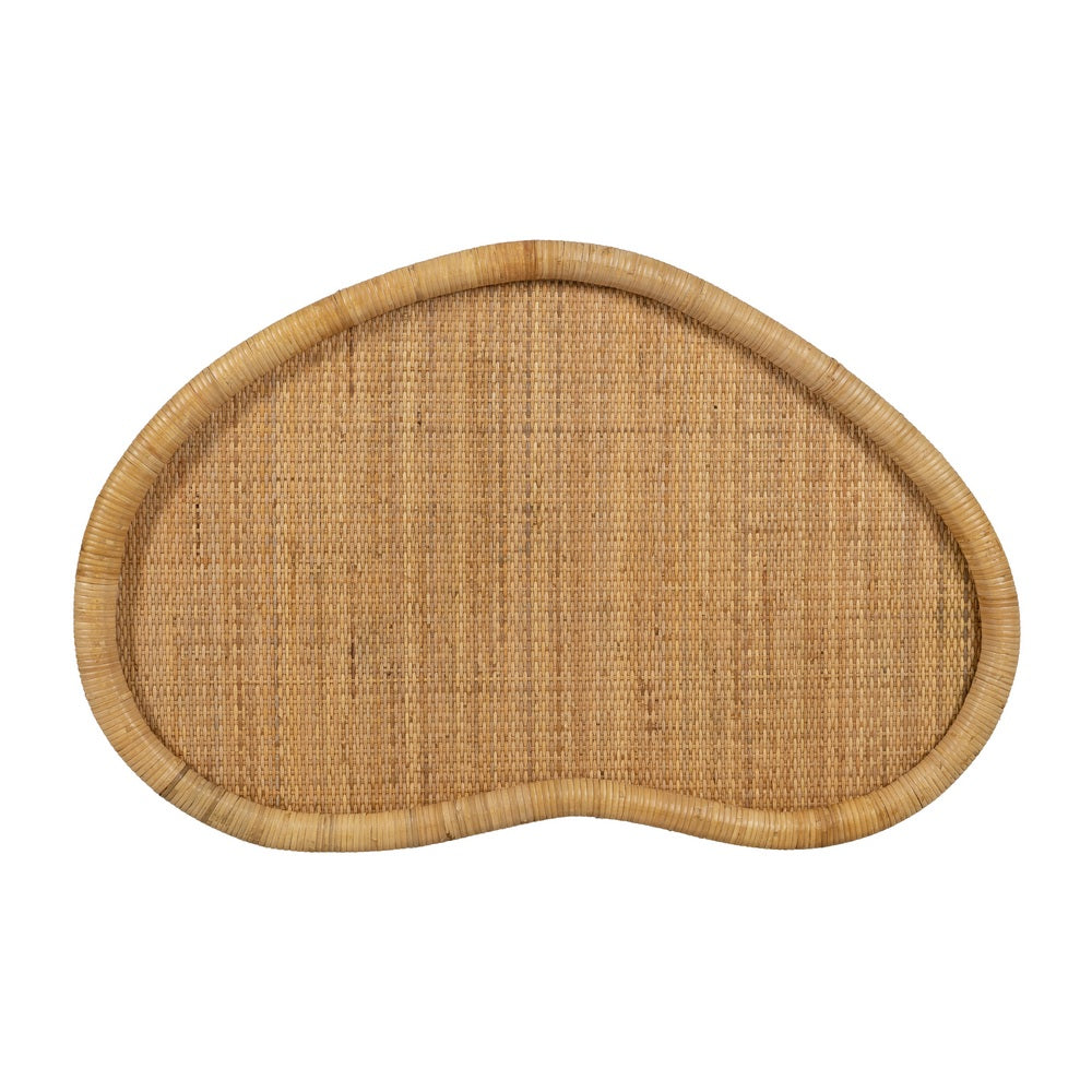 MESA CENTRO NATURAL RATÁN SALÓN 90 X 60 X 41 CM