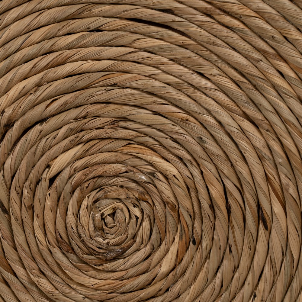 NATURAL ROPE LIVING ROOM SIDE TABLE 41 X 41 X 51 CM