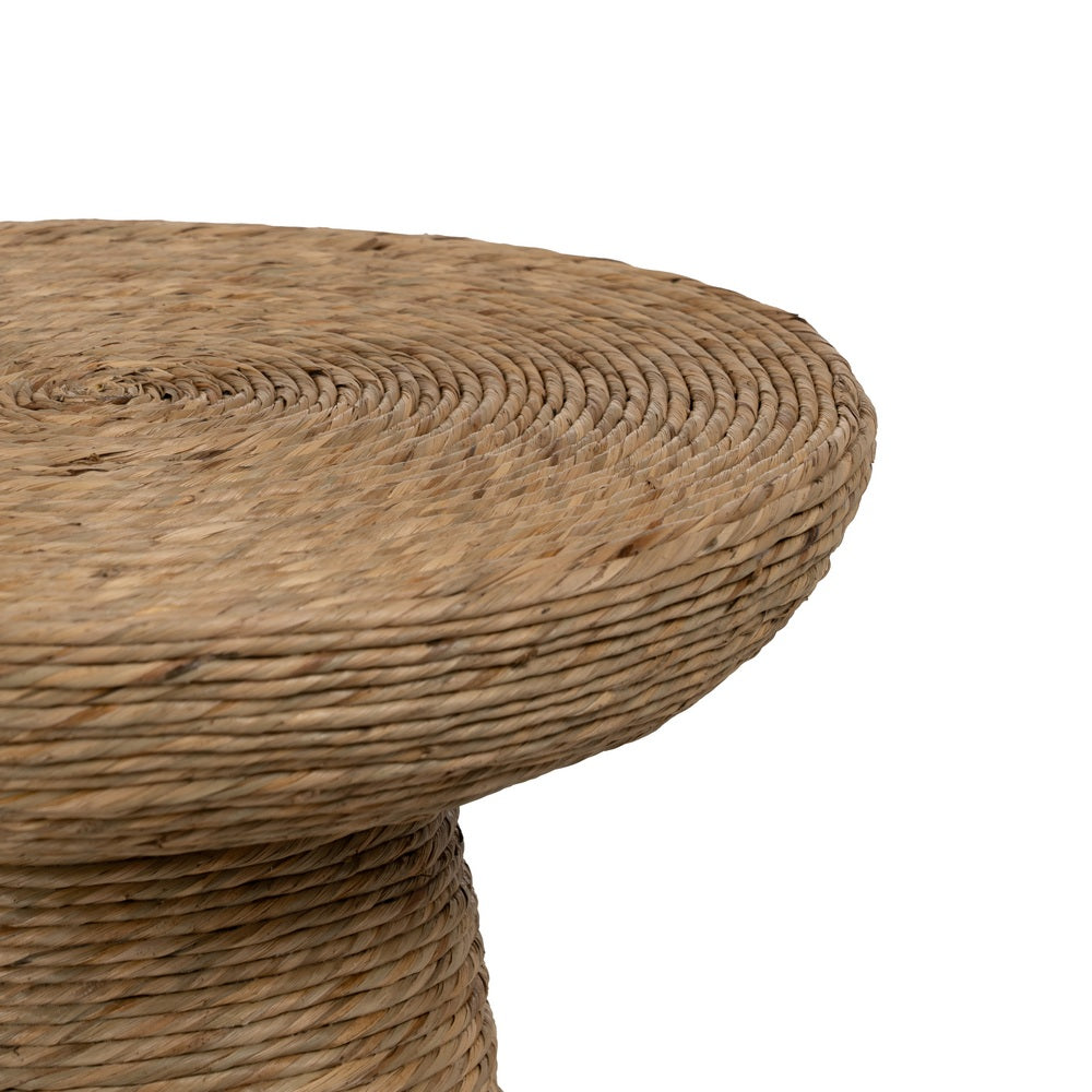 NATURAL ROPE LIVING ROOM SIDE TABLE 41 X 41 X 51 CM