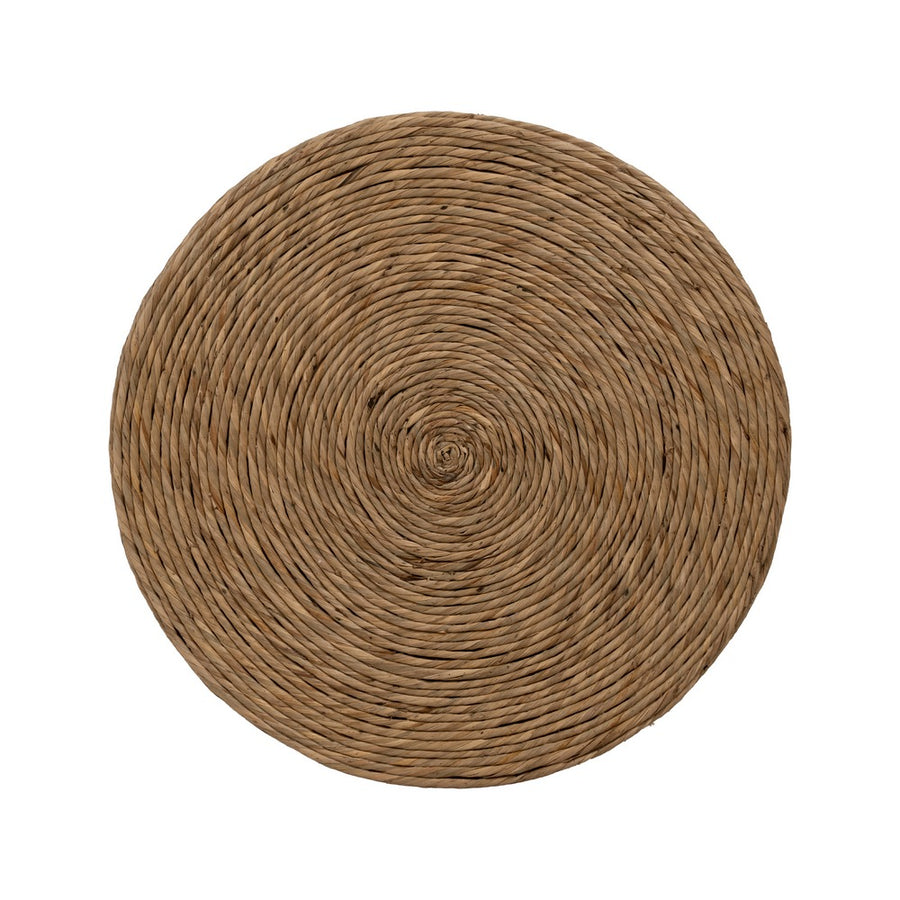 MESA AUXILIAR NATURAL CUERDA SALÓN 41 X 41 X 51 CM