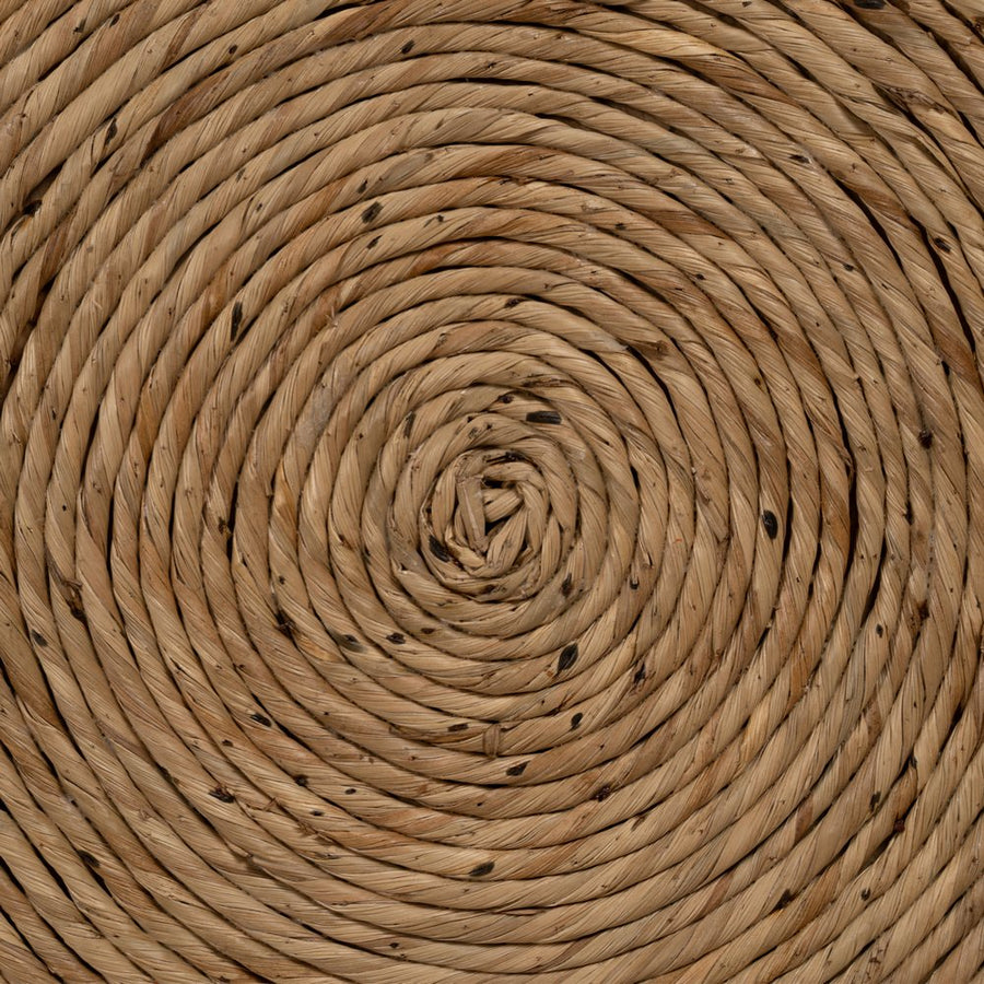 NATURAL ROPE SIDE TABLE LIVING ROOM 49 X 49 X 58 CM