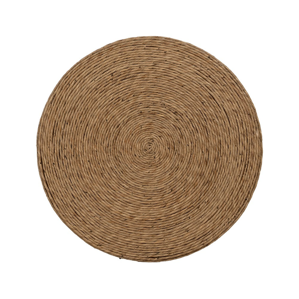 NATURAL ROPE SIDE TABLE LIVING ROOM 49 X 49 X 58 CM