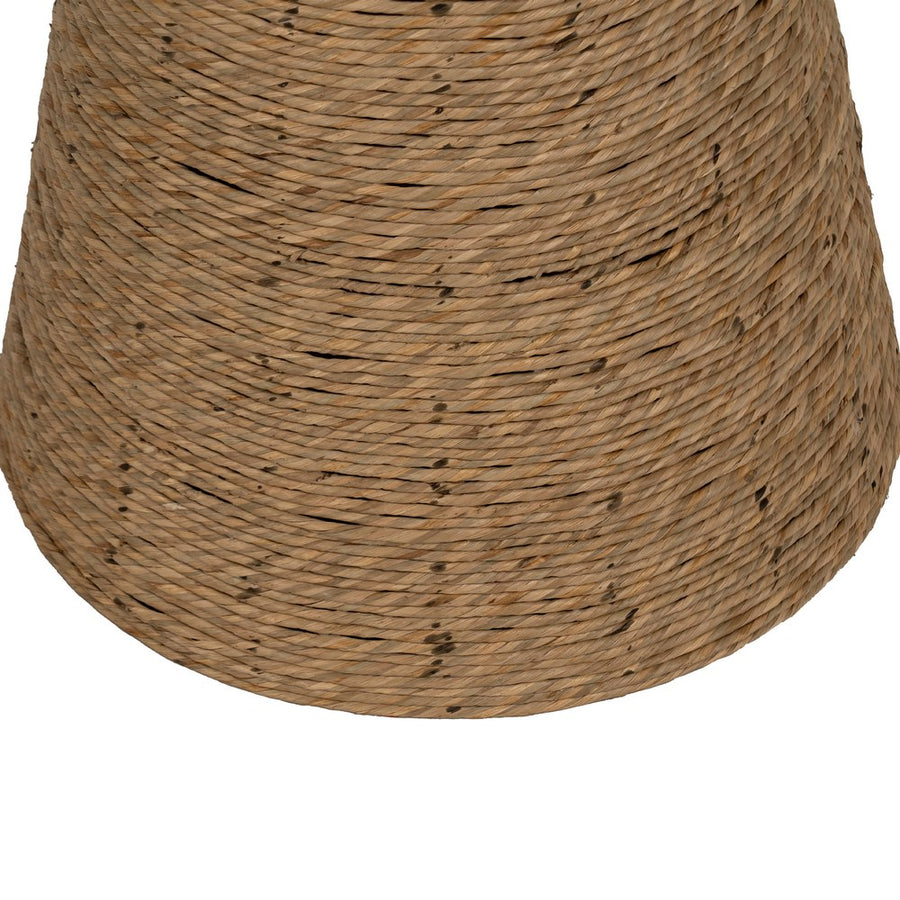 MESA AUXILIAR NATURAL CUERDA SALÓN 49 X 49 X 58 CM