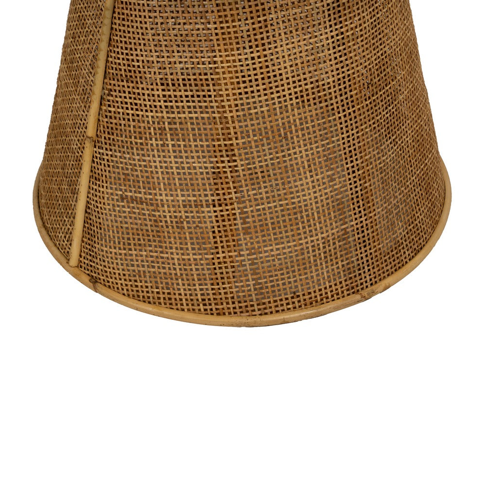 MESA AUXILIAR NATURAL BAMBÚ SALÓN 59 X 59 X 49,50 CM