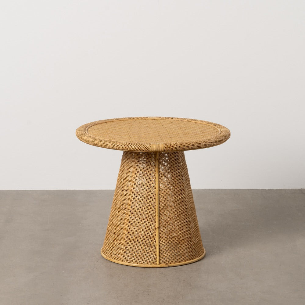 MESA AUXILIAR NATURAL BAMBÚ SALÓN 59 X 59 X 49,50 CM
