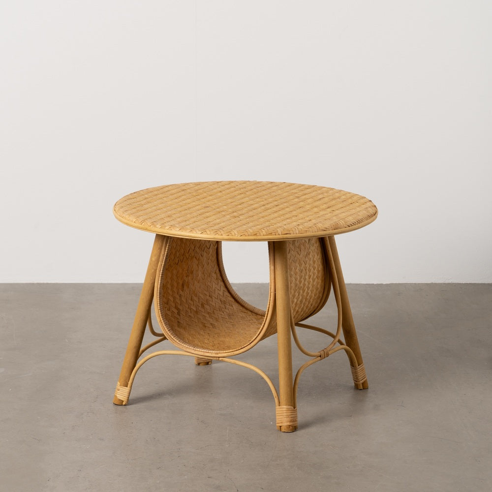 MESA CENTRO NATURAL BAMBÚ SALÓN 61 X 61 X 46 CM