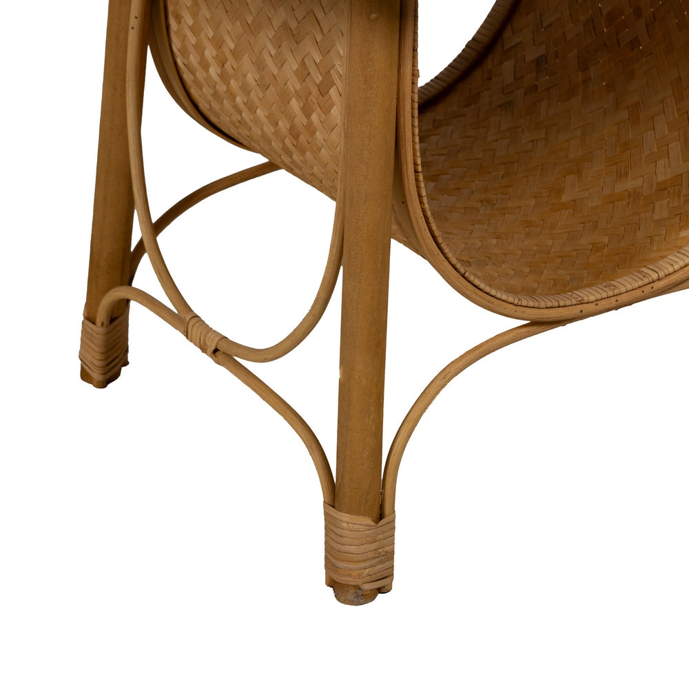 NATURAL BAMBOO COFFEE TABLE LIVING ROOM 81 X 51 X 47.50 CM