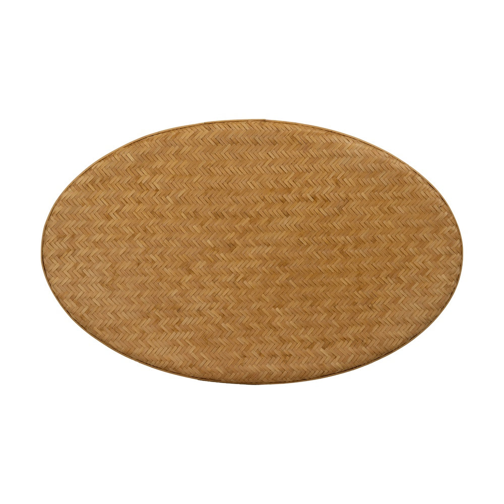 NATURAL BAMBOO COFFEE TABLE LIVING ROOM 81 X 51 X 47.50 CM