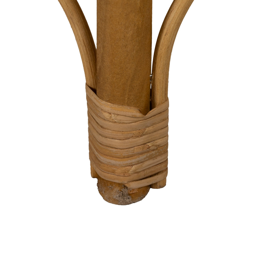 NATURAL BAMBOO COFFEE TABLE LIVING ROOM 81 X 51 X 47.50 CM