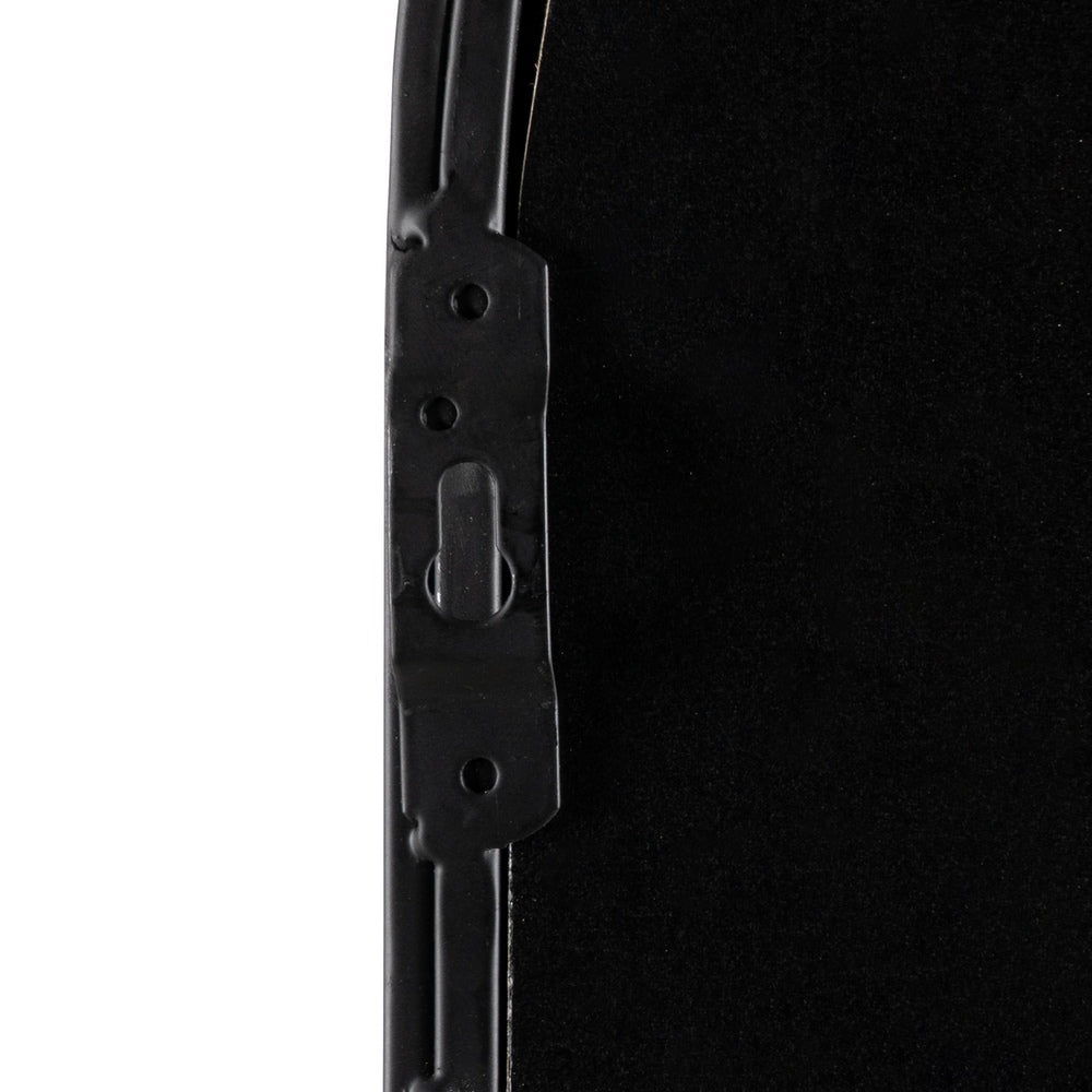 BLACK METAL-GLASS DECORATIVE MIRROR 40 X 1.50 X 125 CM
