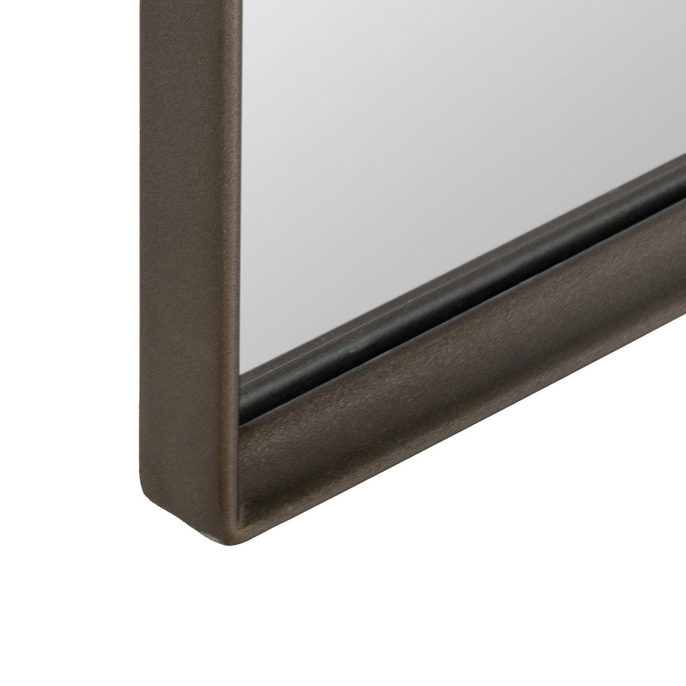ESPEJO ACERO METAL-CRISTAL DECORACIÓN 80 X 2,50 X 180 CM